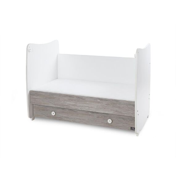 Lorelli Μετατρεπόμενο Κρεβάτι Dream White & Artwood 60x120  10150420043A - Βρεφικά Κρεβατάκια Κούνιες Μωρού στο Oneirokosmos