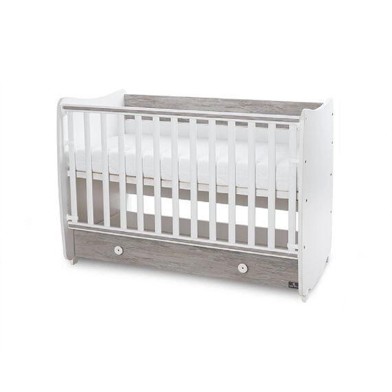 Lorelli Μετατρεπόμενο Κρεβάτι Dream White & Artwood 60x120  10150420043A - Βρεφικά Κρεβατάκια Κούνιες Μωρού στο Oneirokosmos
