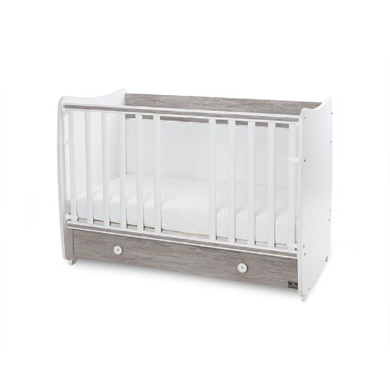 Lorelli Μετατρεπόμενο Κρεβάτι Dream White & Artwood 60x120  10150420043A - Βρεφικά Κρεβατάκια Κούνιες Μωρού στο Oneirokosmos