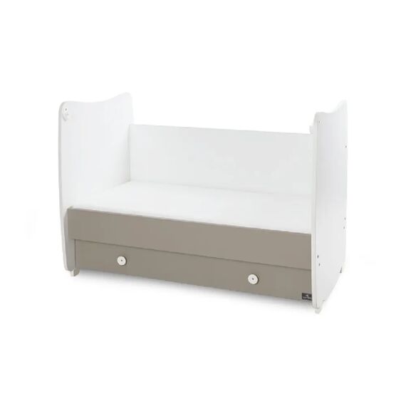 Lorelli Μετατρεπόμενο Κρεβάτι Dream White & String 60x120 10150420046A - Βρεφικά Κρεβατάκια Κούνιες Μωρού στο Oneirokosmos