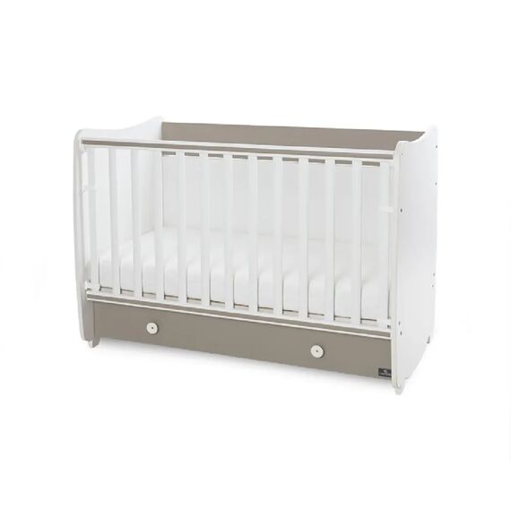 Lorelli Μετατρεπόμενο Κρεβάτι Dream White & String 60x120 10150420046A - Βρεφικά Κρεβατάκια Κούνιες Μωρού στο Oneirokosmos