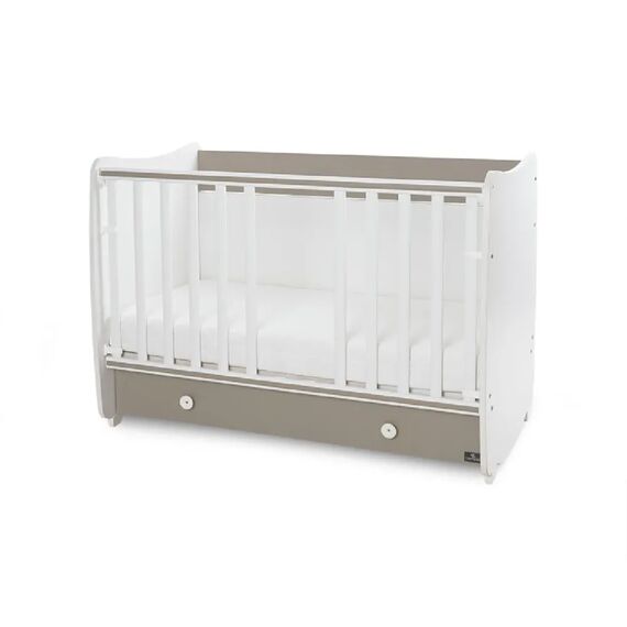 Lorelli Μετατρεπόμενο Κρεβάτι Dream White & String 60x120 10150420046A - Βρεφικά Κρεβατάκια Κούνιες Μωρού στο Oneirokosmos