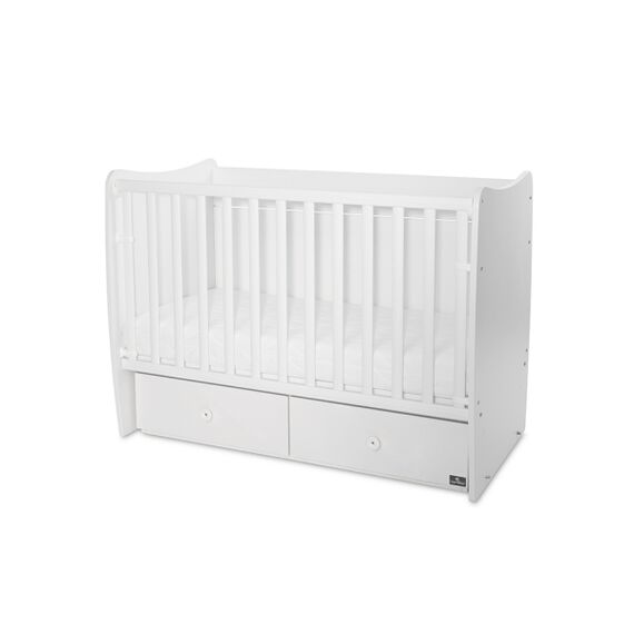 Lorelli Κρεβάτι Matrix  60x120 White 10150600024P - Βρεφικά Κρεβατάκια Κούνιες Μωρού στο Oneirokosmos