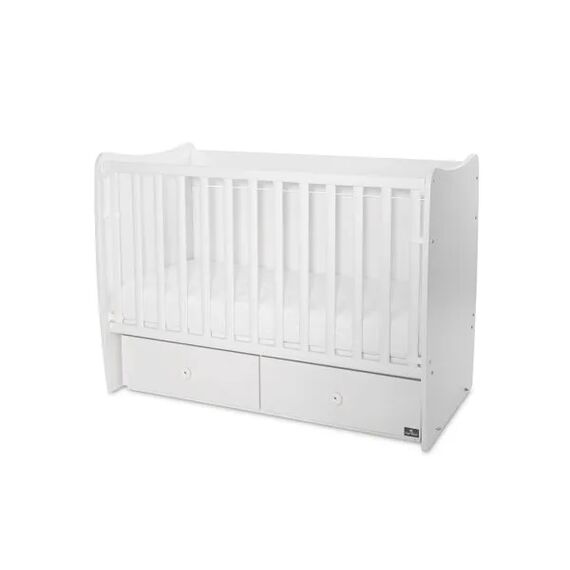 Lorelli Κρεβάτι Matrix  60x120 White 10150600024P - Βρεφικά Κρεβατάκια Κούνιες Μωρού στο Oneirokosmos