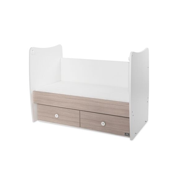 Lorelli Κρεβάτι Matrix 60x120  White &  Amber 10150600044P - Βρεφικά Κρεβατάκια Κούνιες Μωρού στο Oneirokosmos