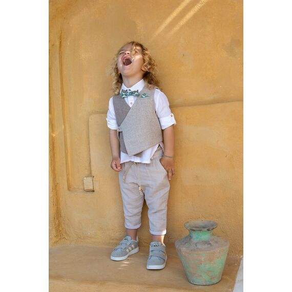 Bambolino:Jaime Βαπτιστικό ρούχο για αγόρι 1455 - Ρούχα Βάπτισης για Αγόρι στο Oneirokosmos