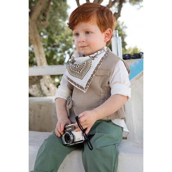 Bambolino:Antelino Βαπτιστικό ρούχο για αγόρι 1469 - Ρούχα Βάπτισης για Αγόρι στο Oneirokosmos