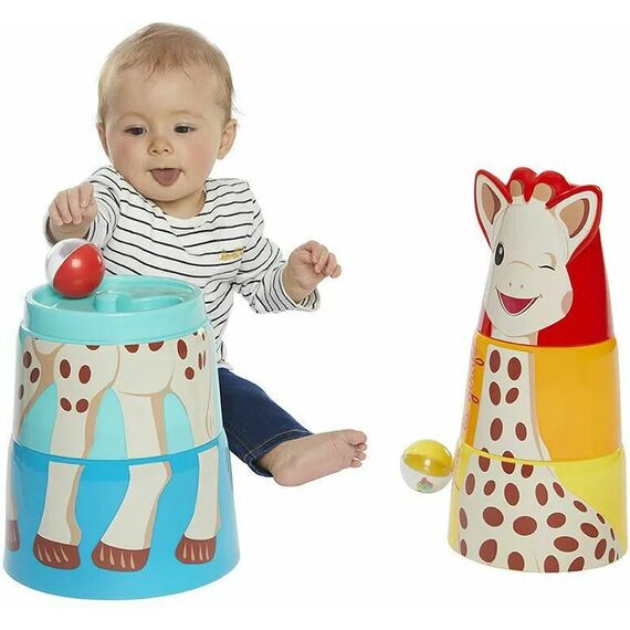 Sophie la giraffe  Γιγαντιαίος Πύργος S230798 - Βρεφικά Παιχνίδια στο Oneirokosmos