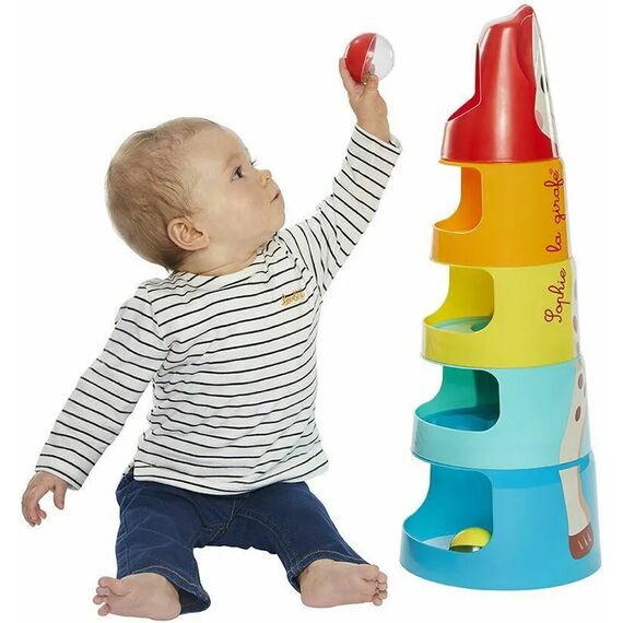 Sophie la giraffe  Γιγαντιαίος Πύργος S230798 - Βρεφικά Παιχνίδια στο Oneirokosmos