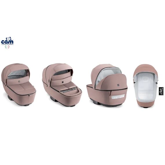 Cam Modus Πολυκαρότσι Light Rosa 2 σε 1 με Πορτ-μπεμπέ και Καρότσι + Επιλογή Καθίσματος Αυτοκινήτου (Area Zero ή Relax i-Size) - Πολυκαρότσια, Συστήματα Μεταφοράς στο Oneirokosmos