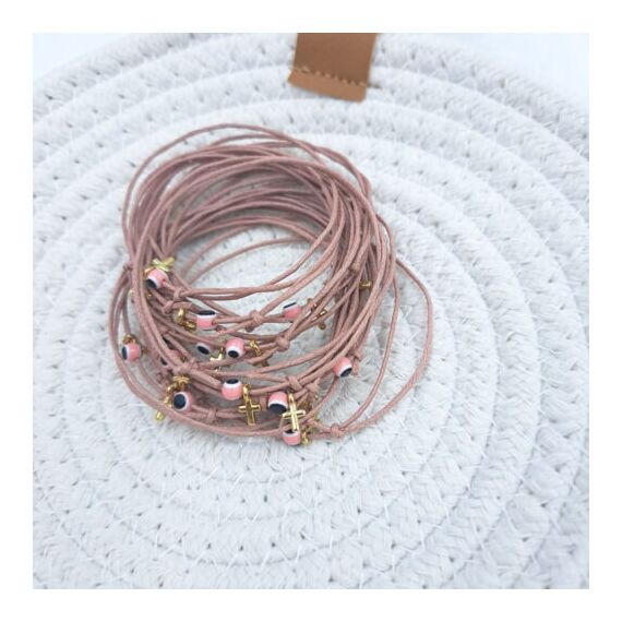 Kymi Μαρτυρικό Βάπτισης Βραχιολάκι 50τεμ. C326 - Για Κορίτσι στο Oneirokosmos