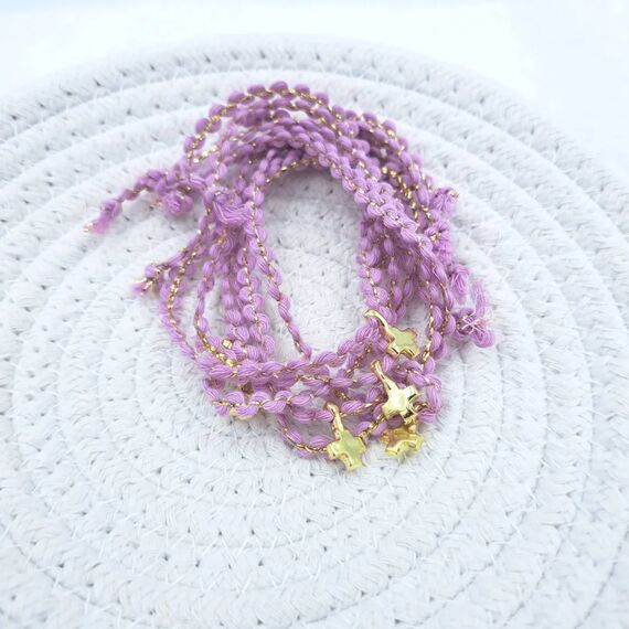 Kymi Μαρτυρικό Βάπτισης Βραχιολάκι 50τεμ. E345 - Για Κορίτσι στο Oneirokosmos