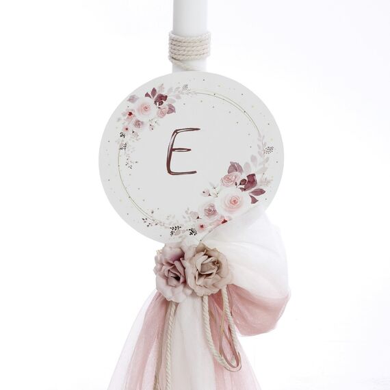 Bellissimo Σετ Βάπτισης με Θέμα Λουλούδια  ΣΚΒ-2451 - Για Κορίτσι στο Oneirokosmos