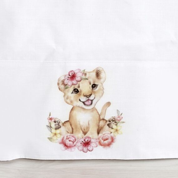 Bellissimo Σετ Βάπτισης με Θέμα Τιγράκι ζωγραφισμένο στο χέρι ΣΚΒ-2426 - Για Κορίτσι στο Oneirokosmos