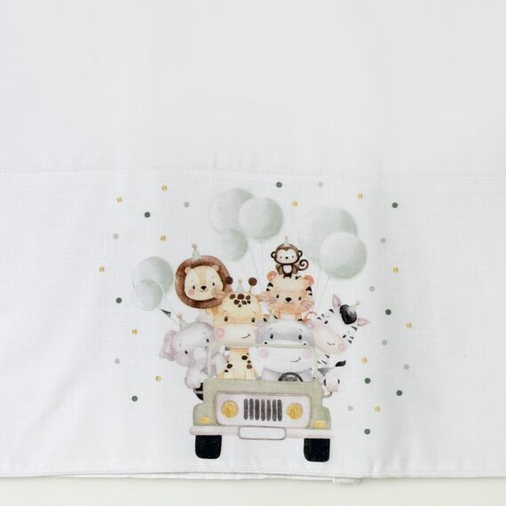 Bellissimo Σετ Βάπτισης με Θέμα Σαφάρι σε εκτυπωμένη βαλίτσα  ΣΚΒ-2452 - Για Αγόρι στο Oneirokosmos