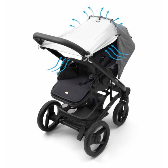 Dooky Ηλιοπροστασία Καροτσιού με UPF50+ Προστασία Grey DK-126701 - Αξεσουάρ Καροτσιών στο Oneirokosmos