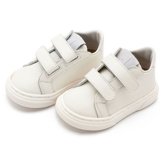 Babywalker Mονόχρωμο Σνίκερ  BW4267 Λευκό - Βαπτιστικό Παπούτσι για Αγόρι στο Oneirokosmos