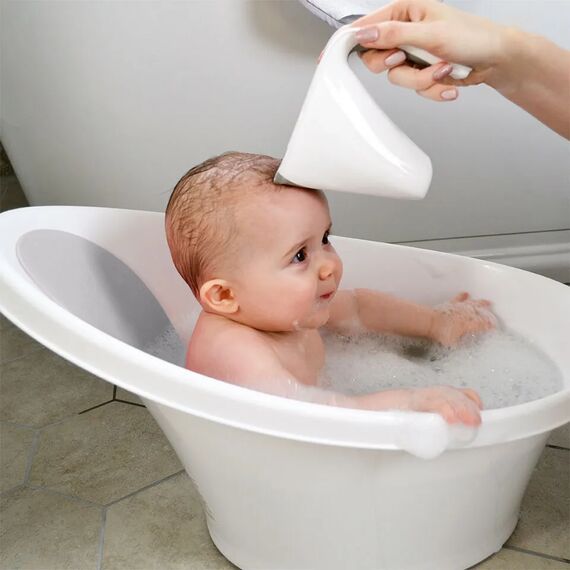 Shnuggle Κύπελο Λουσίματος Λευκό Γκρι SHN-WASH-JWGY - Αξεσουάρ Μπάνιου στο Oneirokosmos