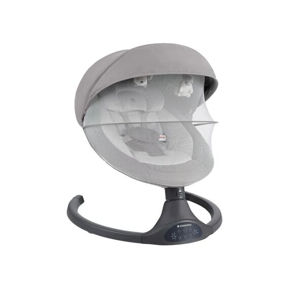 Kikka Boo Ηλεκτρική Κούνια-Ρηλάξ Side to Side Codie Light Grey 2025 31005010093 - Κούνιες / Ρηλάξ στο Oneirokosmos