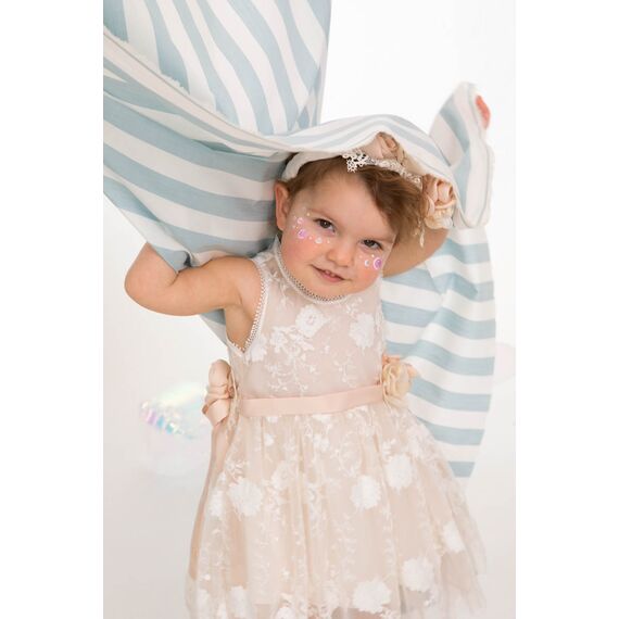 Bambolino: Reggina Βαπτιστικό ρούχο για κορίτσι 1609 - Ρούχα Βάπτισης για Κορίτσι στο Oneirokosmos