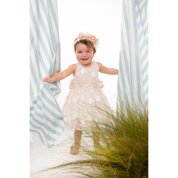 Bambolino: Reggina Βαπτιστικό ρούχο για κορίτσι 1609 - Ρούχα Βάπτισης για Κορίτσι στο Oneirokosmos