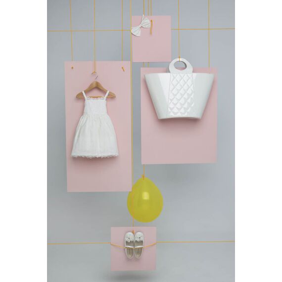 Bambolino: Anatoli Βαπτιστικό ρούχο για κορίτσι 1612 - Ρούχα Βάπτισης για Κορίτσι στο Oneirokosmos