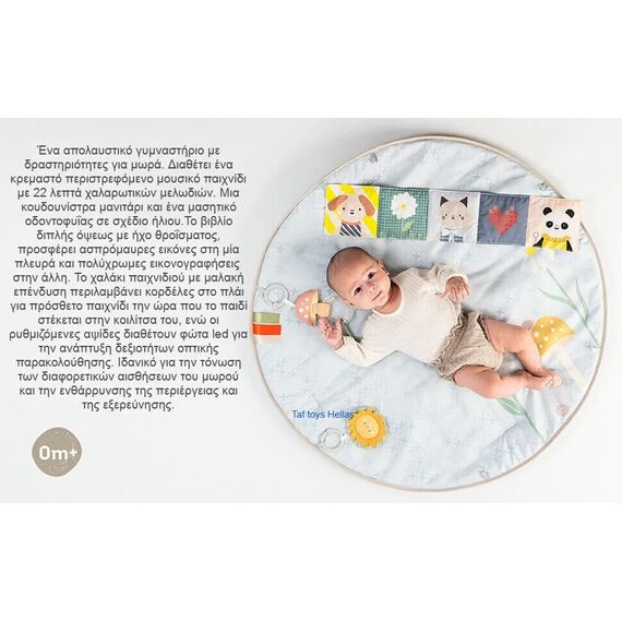 Taf Toys Βρεφικό Γυμναστήριο Δραστηριοτήτων Melody Bloom Gym T-13495 - Γυμναστήρια Δραστηριοτήτων στο Oneirokosmos