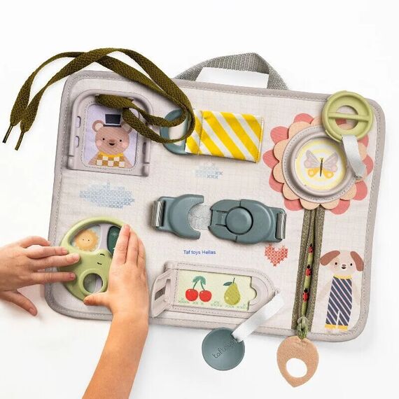 Taf Toys Παιχνίδι Δραστηριοτήτων Snap 'n Learn Board Τ-13485 - Δώρα στο Oneirokosmos