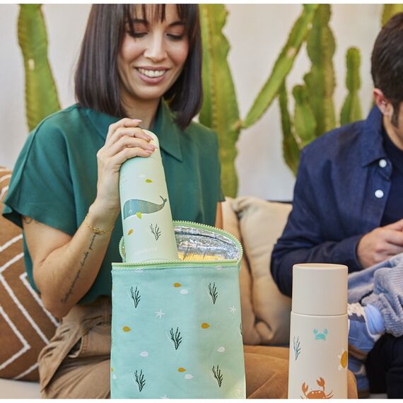 Miniland Thermibag Double 500ml Ocean 89619 - Θερμός & Ισοθερμικά Προϊόντα στο Oneirokosmos