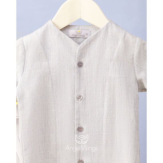 Angel Wings Βαπτιστικό Ρούχο για Αγόρι Patrick Σχέδιο 216 - Ρούχα Βάπτισης για Αγόρι στο Oneirokosmos