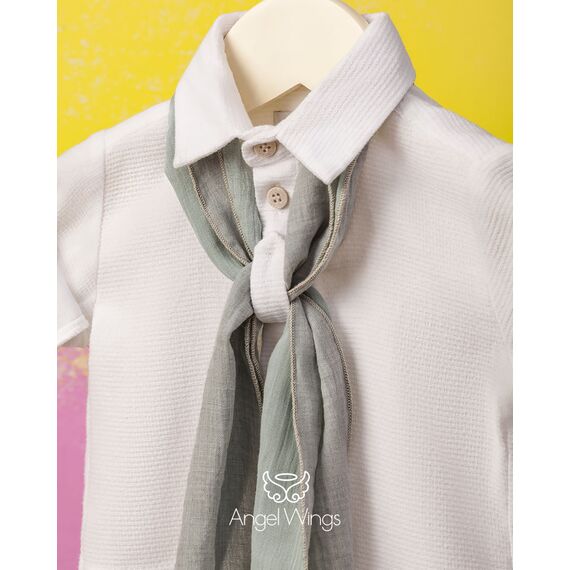Angel Wings Βαπτιστικό Ρούχο για Αγόρι Gabriel Σχέδιο 217 - Ρούχα Βάπτισης για Αγόρι στο Oneirokosmos