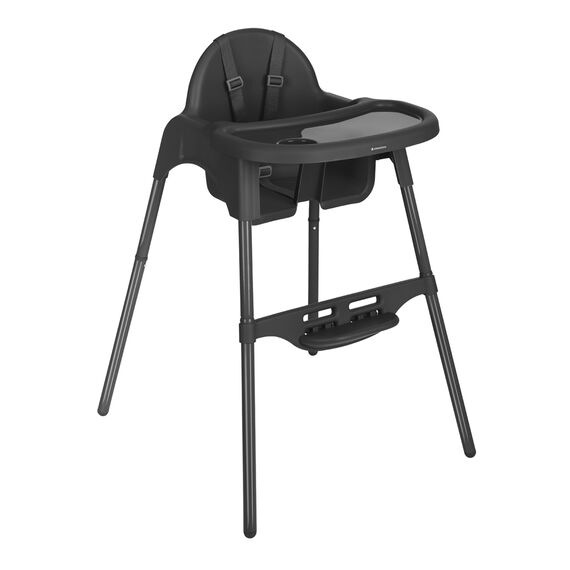 Kikka Boo Καρεκλάκι Φαγητού Jammy 2 in 1 Black  31004010177 - Καθίσματα Φαγητού Επιδαπέδια στο Oneirokosmos