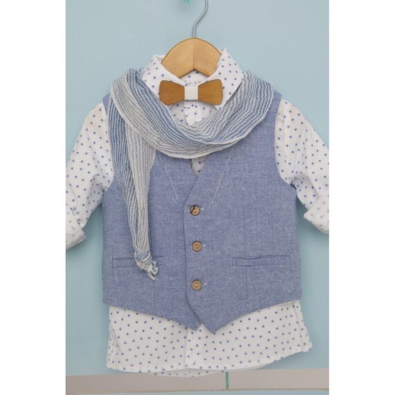 Bambolino: Dimitris Βαπτιστικό Ρούχο για Αγόρι 1719 - Ρούχα Βάπτισης για Αγόρι στο Oneirokosmos