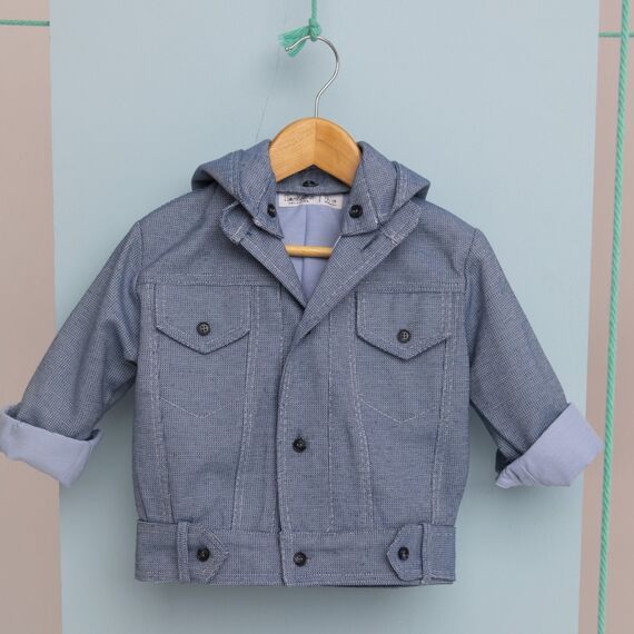 Bambolino: Zaxarias Βαπτιστικό Πανωφόρι για Αγόρι 1725 - Ρούχα Βάπτισης για Αγόρι στο Oneirokosmos