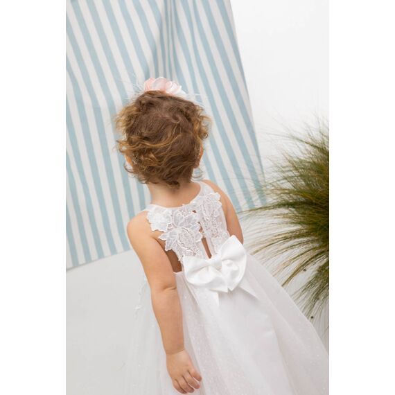 Bambolino: Ophelia Βαπτιστικό ρούχο για κορίτσι 1607 - Ρούχα Βάπτισης για Κορίτσι στο Oneirokosmos