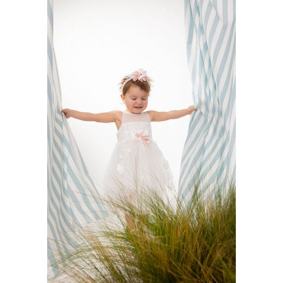 Bambolino: Ophelia Βαπτιστικό ρούχο για κορίτσι 1607 - Ρούχα Βάπτισης για Κορίτσι στο Oneirokosmos