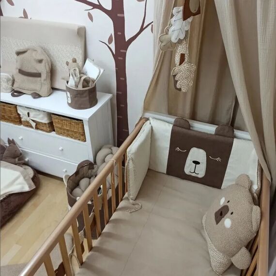 Baby Star Σετ  Προίκας Κρεβατιού Natura 7758 - Σετ Προίκας Μωρού στο Oneirokosmos