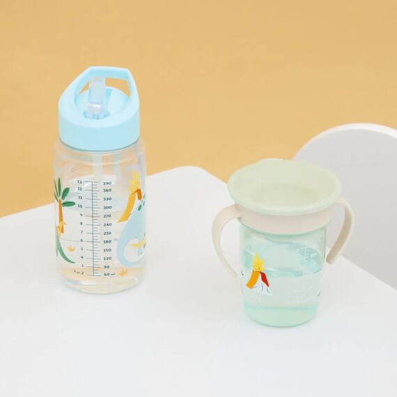 Miniland Tritan Παγούρι Kiddie Bottle Jurassic 450 ml ML89620 - Παγούρια στο Oneirokosmos