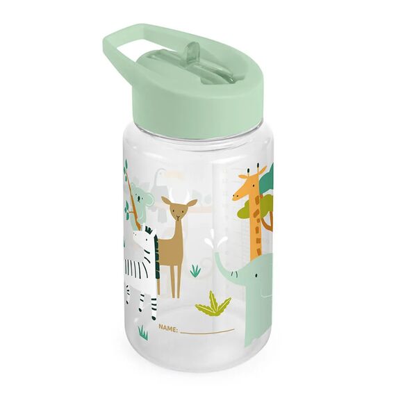 Miniland Tritan Παγούρι Kiddie Bottle Jungle 450 ml ML89622 - Παγούρια στο Oneirokosmos