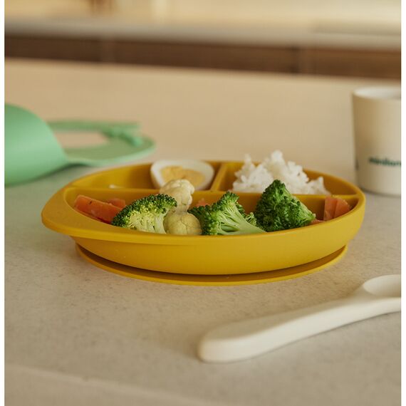 Miniland BLW Σετ Φαγητού Σιλικόνης Garden ML89638 - Σετ Φαγητού, Μπολάκια, Πιατάκια Φαγητού στο Oneirokosmos