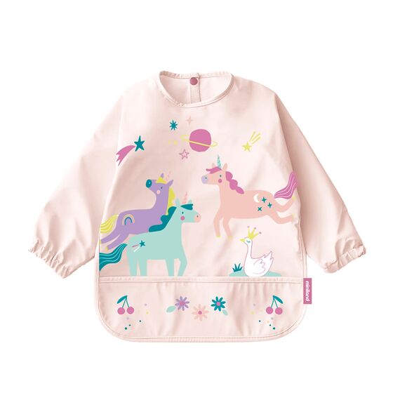 Miniland Soft Μακρυμάνικη  Σαλιάρα  Biby Fantasy ML89647 - Σαλιάρες Πλαστικές - Σιλικόνης στο Oneirokosmos