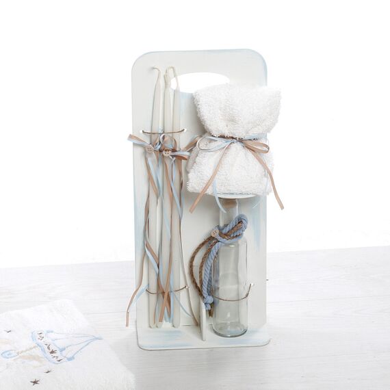 Σετ Βάπτισης με Θέμα Καρουζέλ ΣΚΒ-2501 - Για Αγόρι στο Oneirokosmos