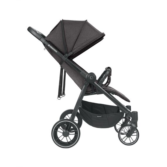 Kikka boo Καρότσι Διδύμων Happy 2 Dark Grey 31001040015 - Καρότσια για Δίδυμα στο Oneirokosmos