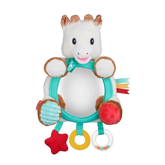 Sophie la girafe Καθρέφτης με παιχνίδια για κούνια, καρότσι, πάτωμα, αυτοκίνητο S010340 - Δώρα στο Oneirokosmos