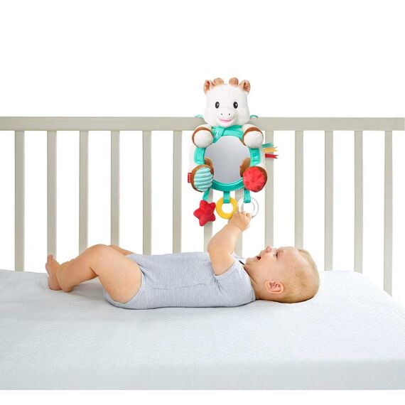 Sophie la girafe Καθρέφτης με παιχνίδια για κούνια, καρότσι, πάτωμα, αυτοκίνητο S010340 - Δώρα στο Oneirokosmos