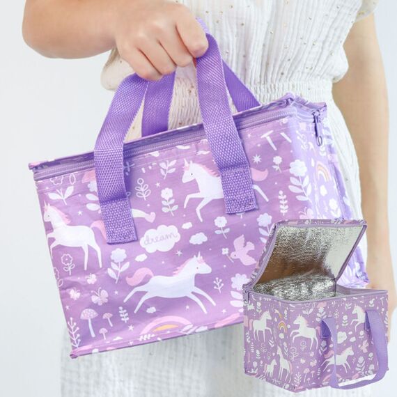 A Little Lovely Company Τσαντάκι μεταφοράς φαγητού - Unicorn Dreams CBUDPU26 - Θερμός & Ισοθερμικά Προϊόντα στο Oneirokosmos