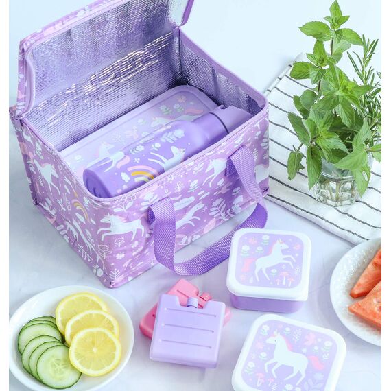 A Little Lovely Company Τσαντάκι μεταφοράς φαγητού - Unicorn Dreams CBUDPU26 - Θερμός & Ισοθερμικά Προϊόντα στο Oneirokosmos