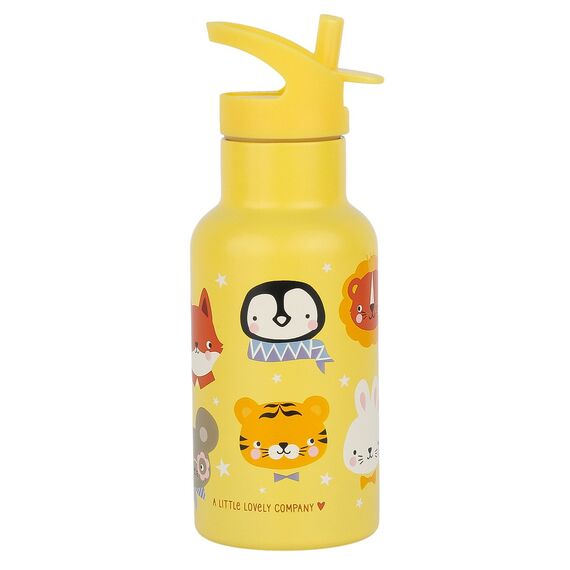 A lLittle Lovely Company Μπουκάλι με διπλό τοίχωμα από ανοξείδωτο ατσάλι 350ml - Animal Friends DBSSAF87 - Καινοτόμα  στο Oneirokosmos
