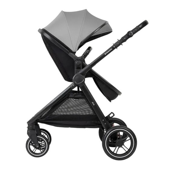 Kikka Boo Πολυκαρότσι 3 in 1 with Carrycot Ava Grey 31001010062 - Πολυκαρότσια, Συστήματα Μεταφοράς στο Oneirokosmos