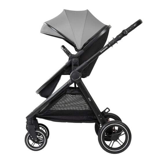 Kikka Boo Πολυκαρότσι 3 in 1 with Carrycot Ava Grey 31001010062 - Πολυκαρότσια, Συστήματα Μεταφοράς στο Oneirokosmos